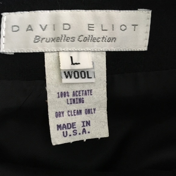 David Eliot Wool Wrap Skirt - Picture 7 of 8